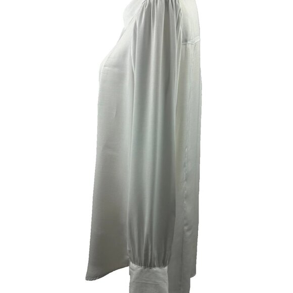 Free People - Cool & Clean Solid Button Down Shirt - White - Large - Worn 1 Time - Picture 6 of 9